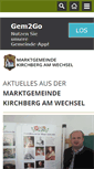 Mobile Screenshot of kirchberg-am-wechsel.at